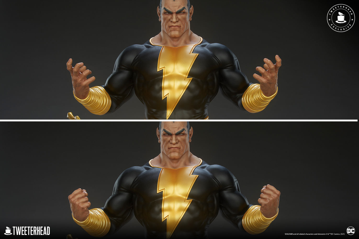 DC Comics Black Adam Maquette by Tweeterhead