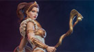 Teela Masters of the Universe Maquette