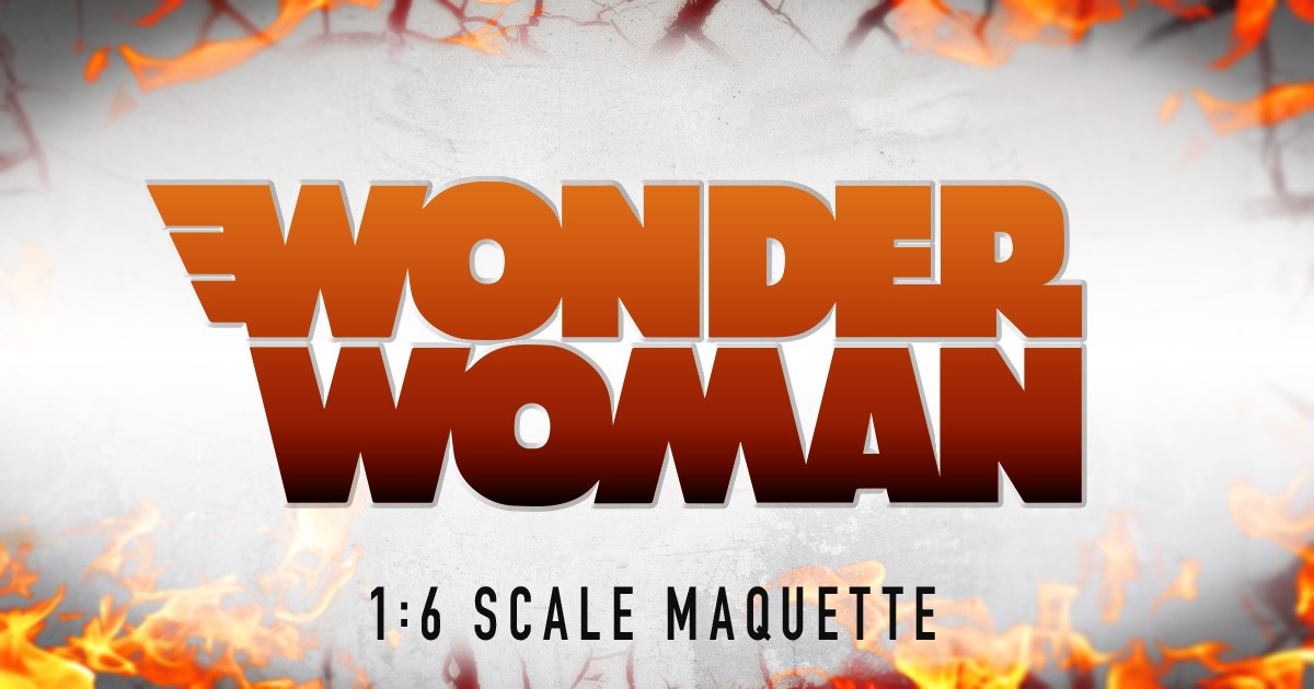 Wonder Woman 1:6 scale Maquette