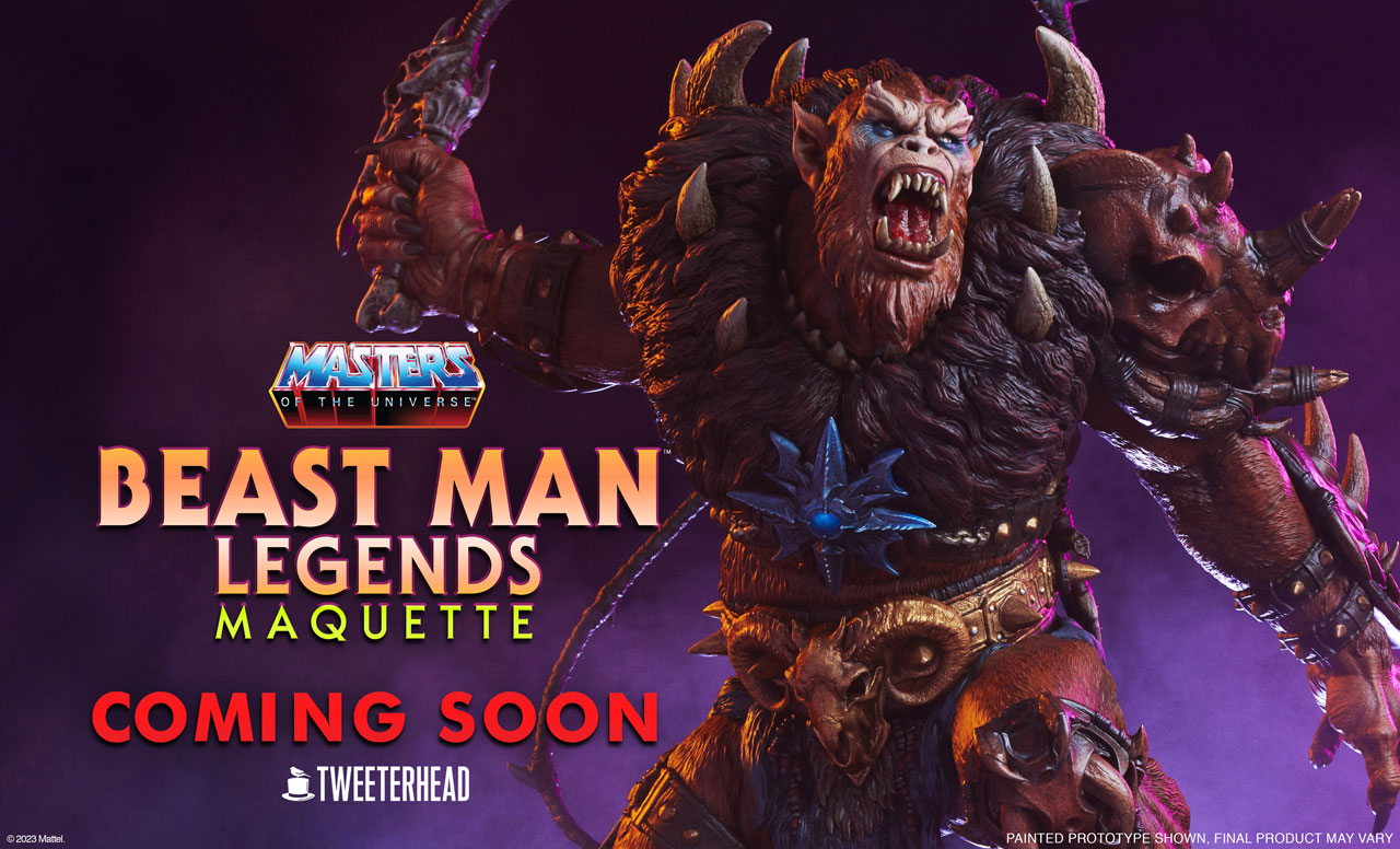 Beast Man Maquette Coming Soon